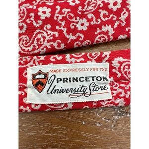 RIVETZ OF BOSTON Vintage Princeton University Store Tie